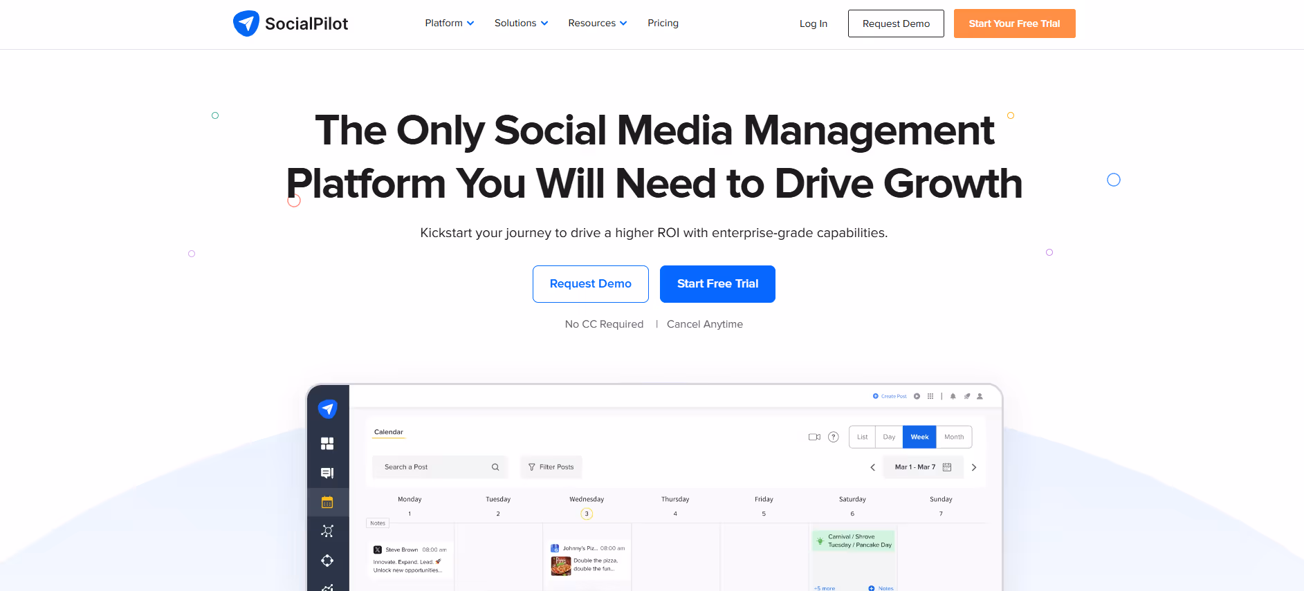 SocialPilot product screenshot