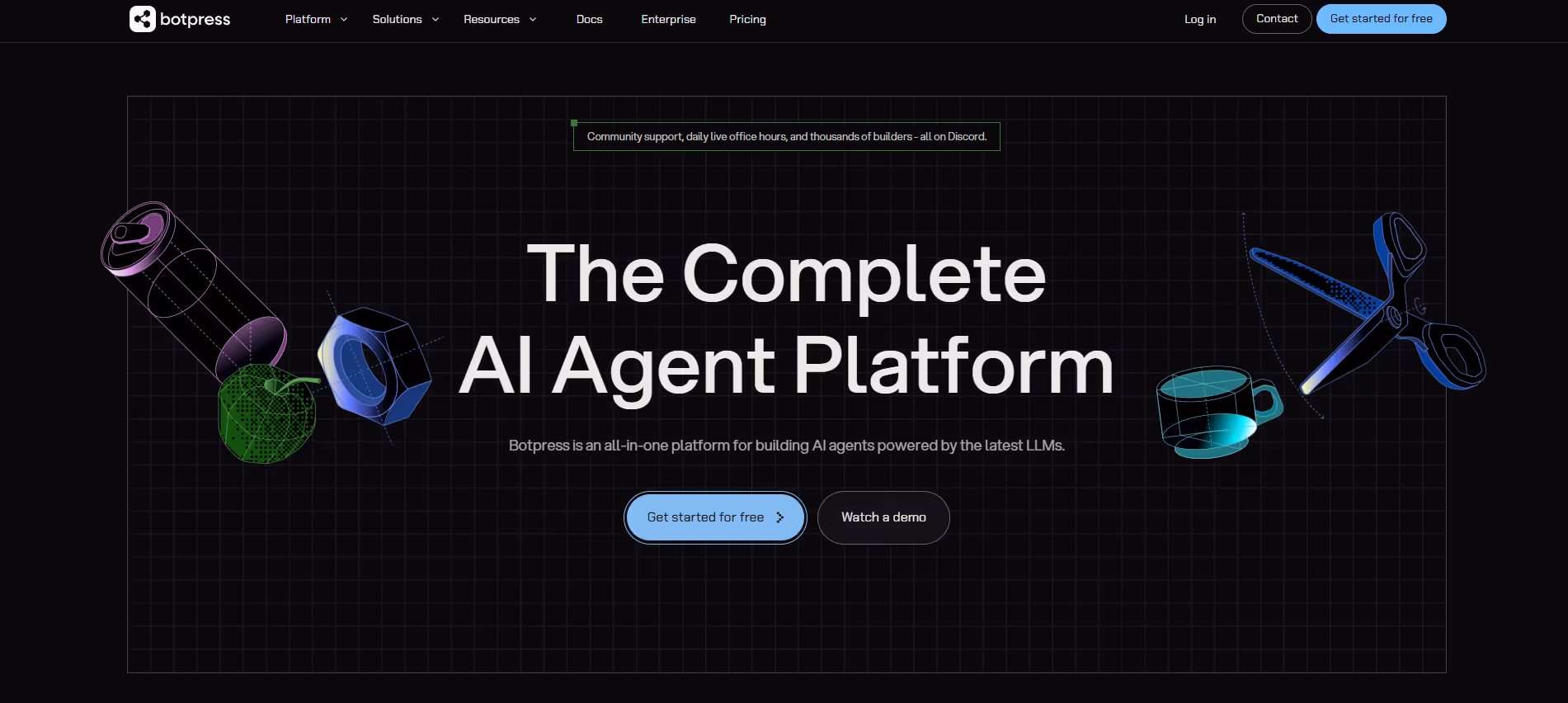 Botpress Cloud product screenshot
