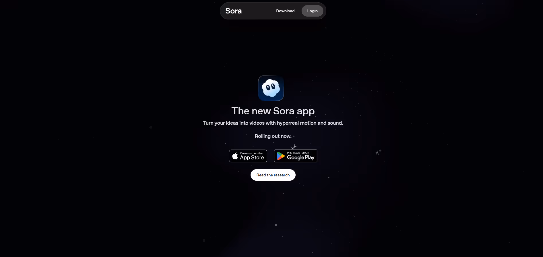 Sora (OpenAI) product screenshot