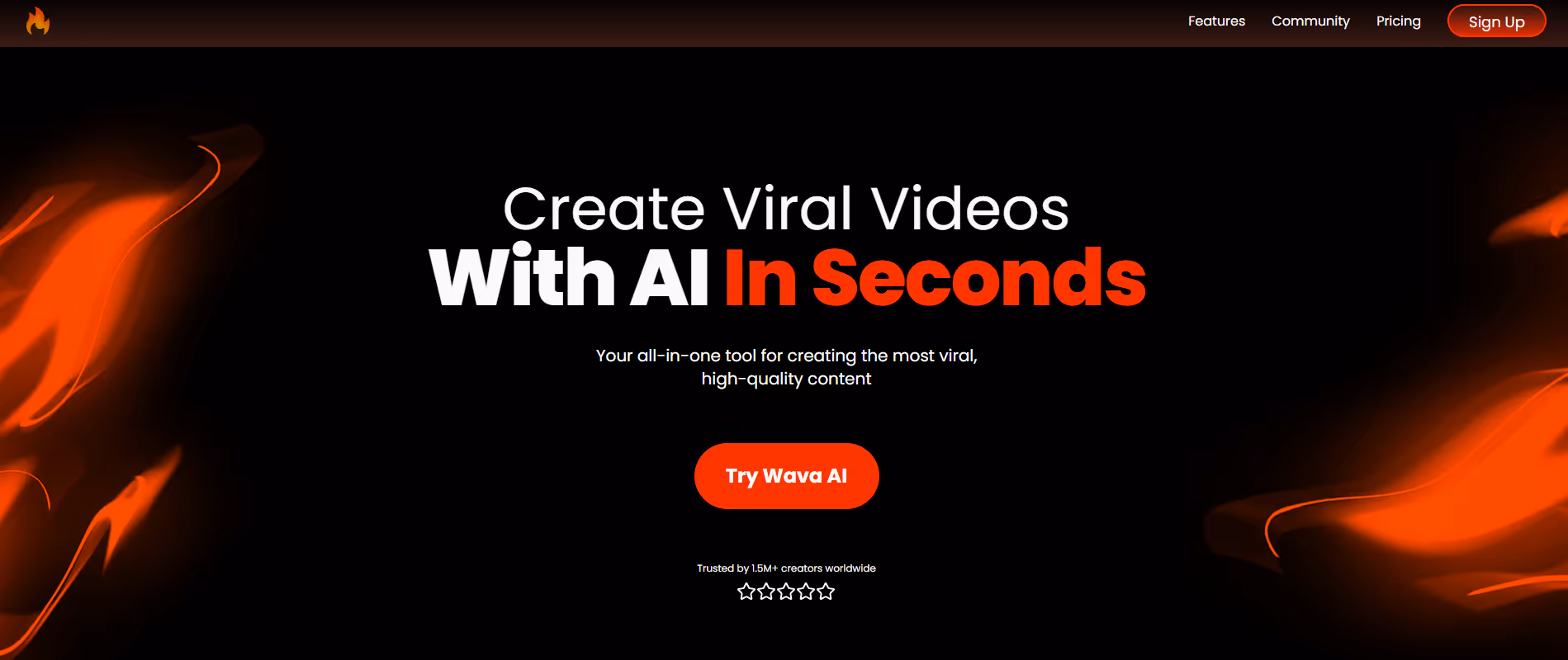 Wava AI product screenshot