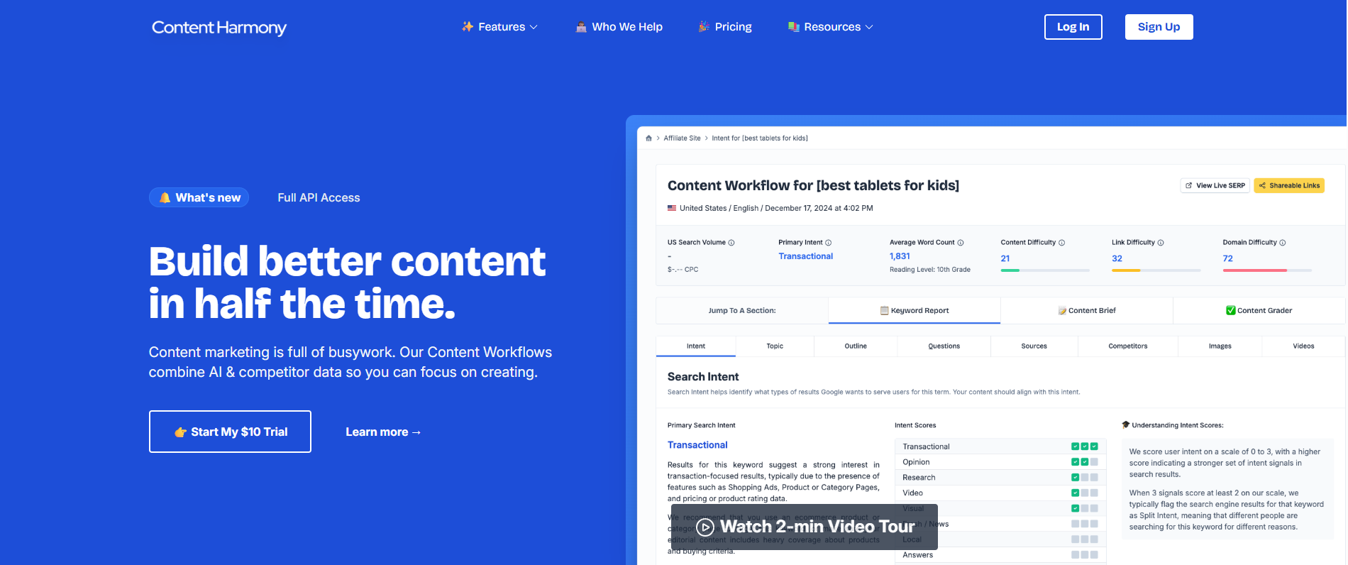 Content Harmony product screenshot