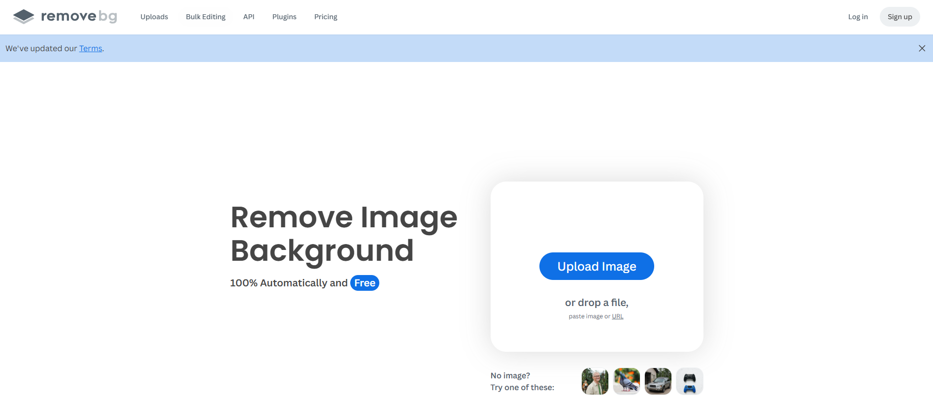 Remove.bg product screenshot