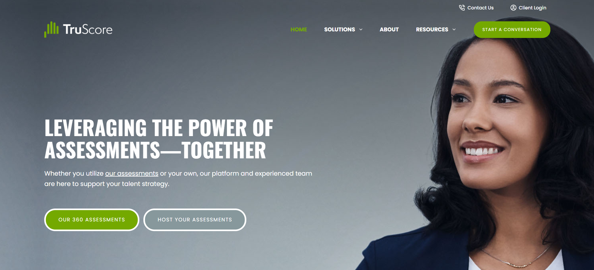 TruScore product screenshot