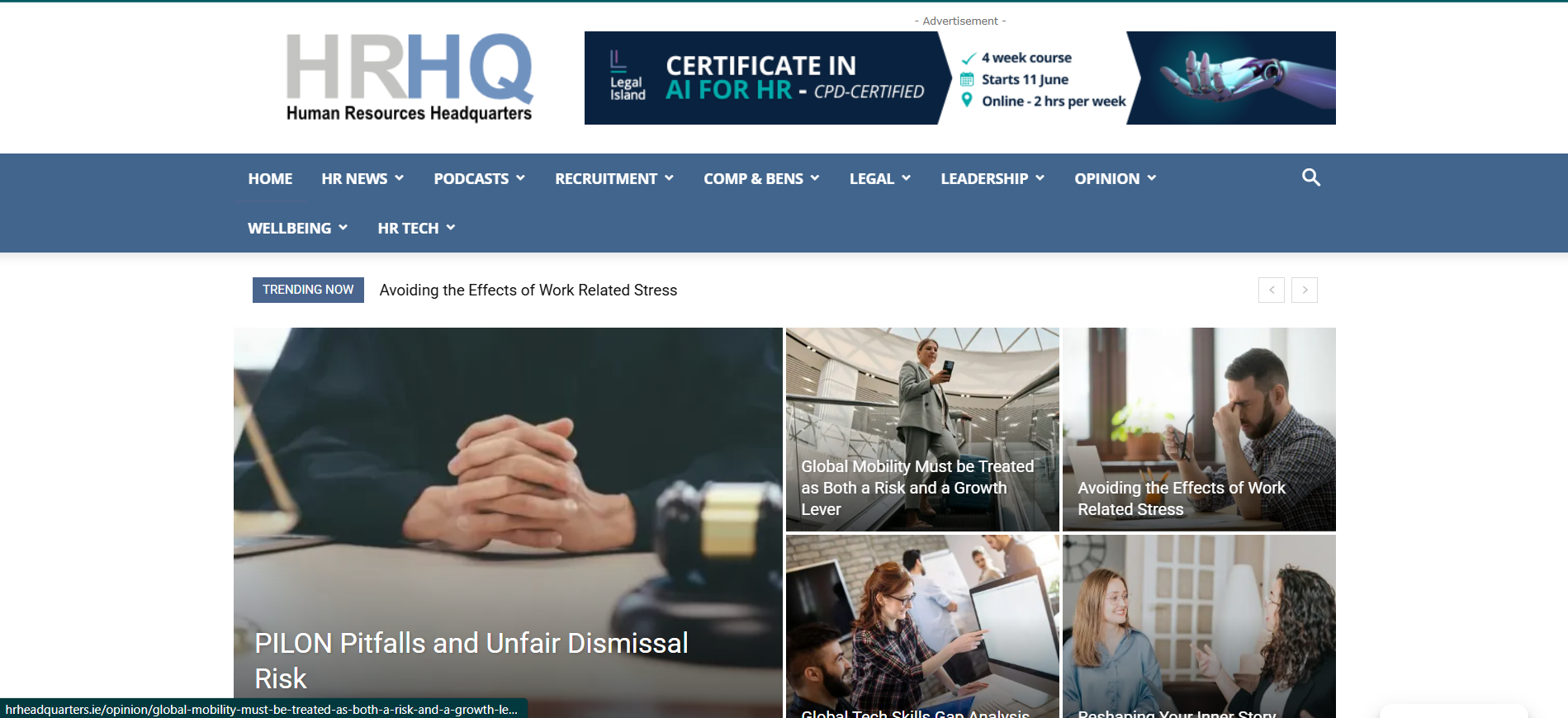 HRHQ product screenshot