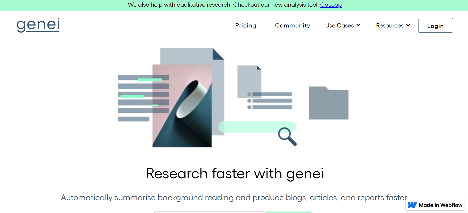 Genei product screenshot