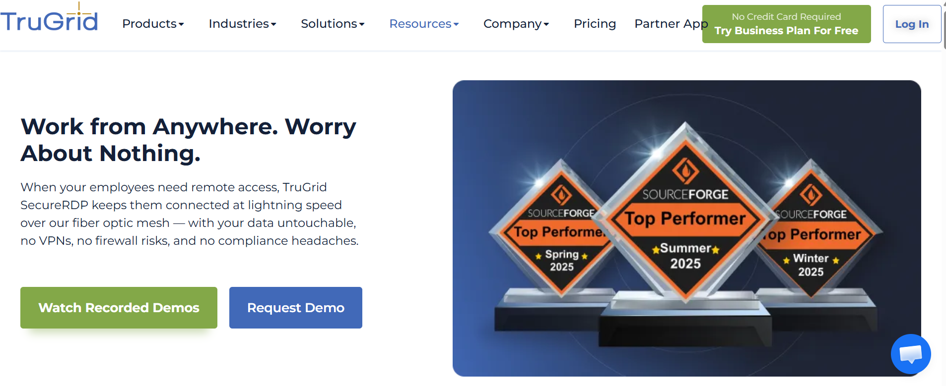TruGrid product screenshot