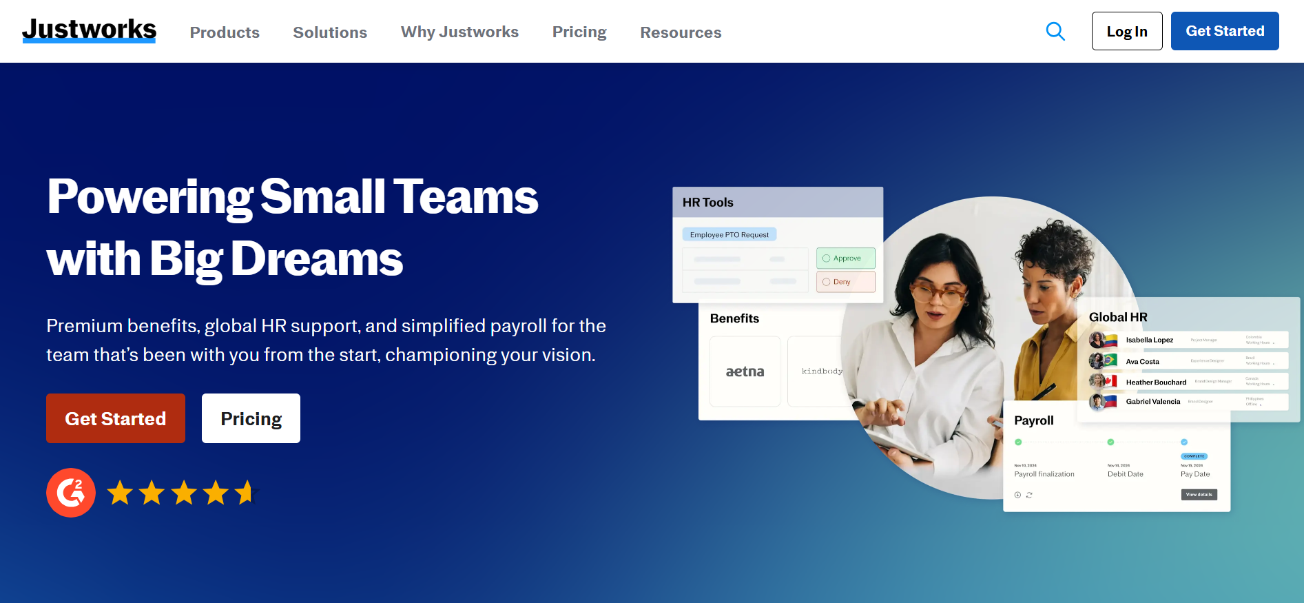 Justworks Device Management product screenshot