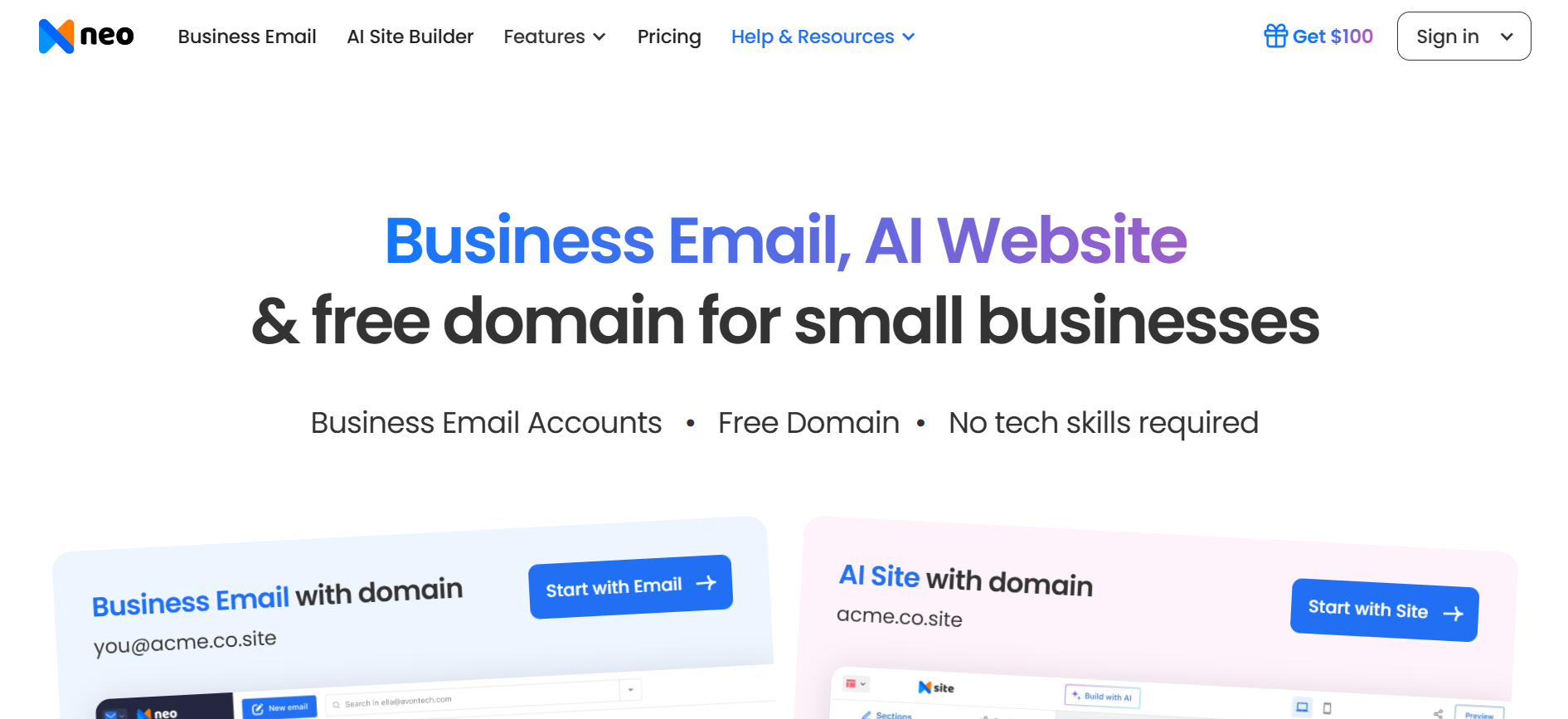 Neo Mail product screenshot