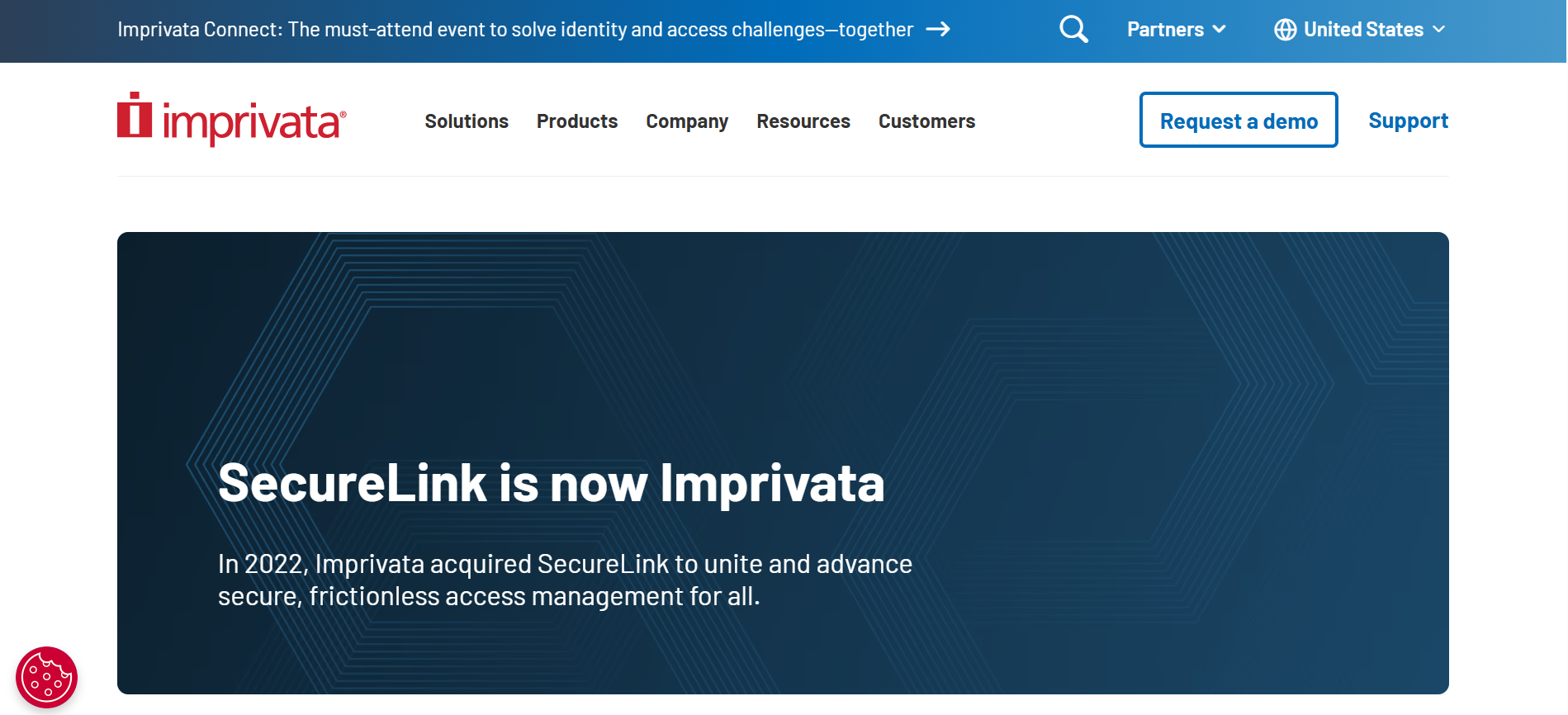 SecureLink product screenshot