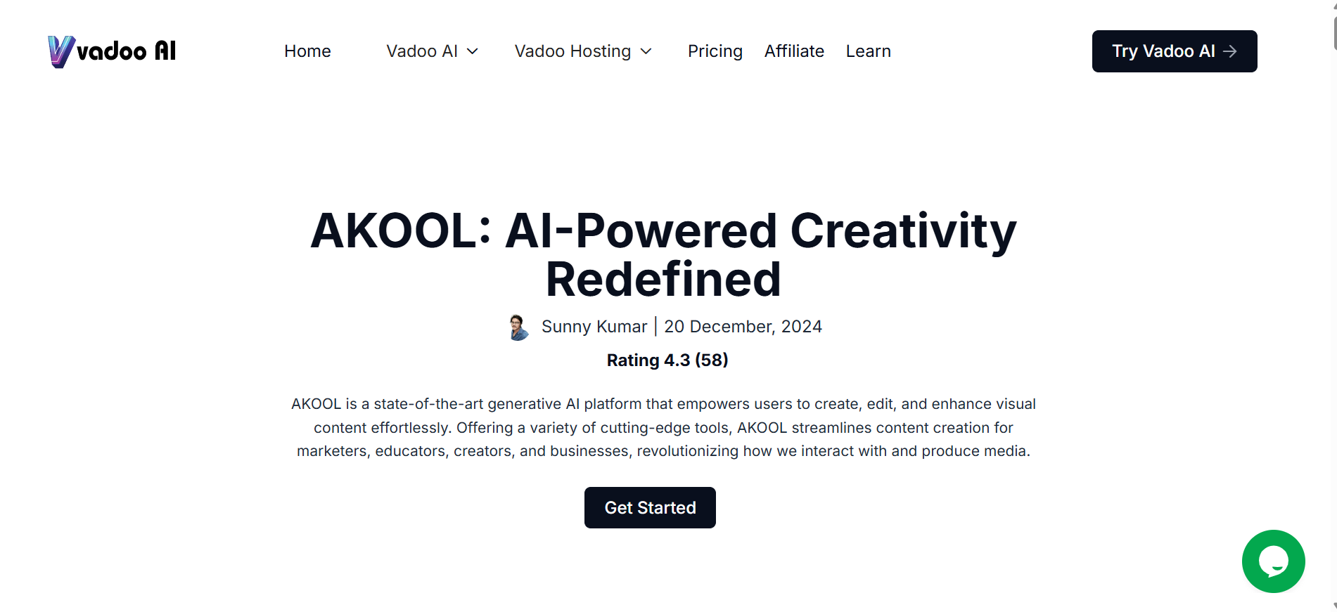 Akool product screenshot