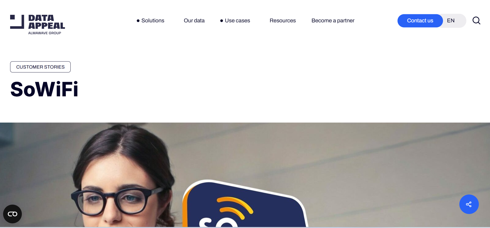 SoWifi product screenshot