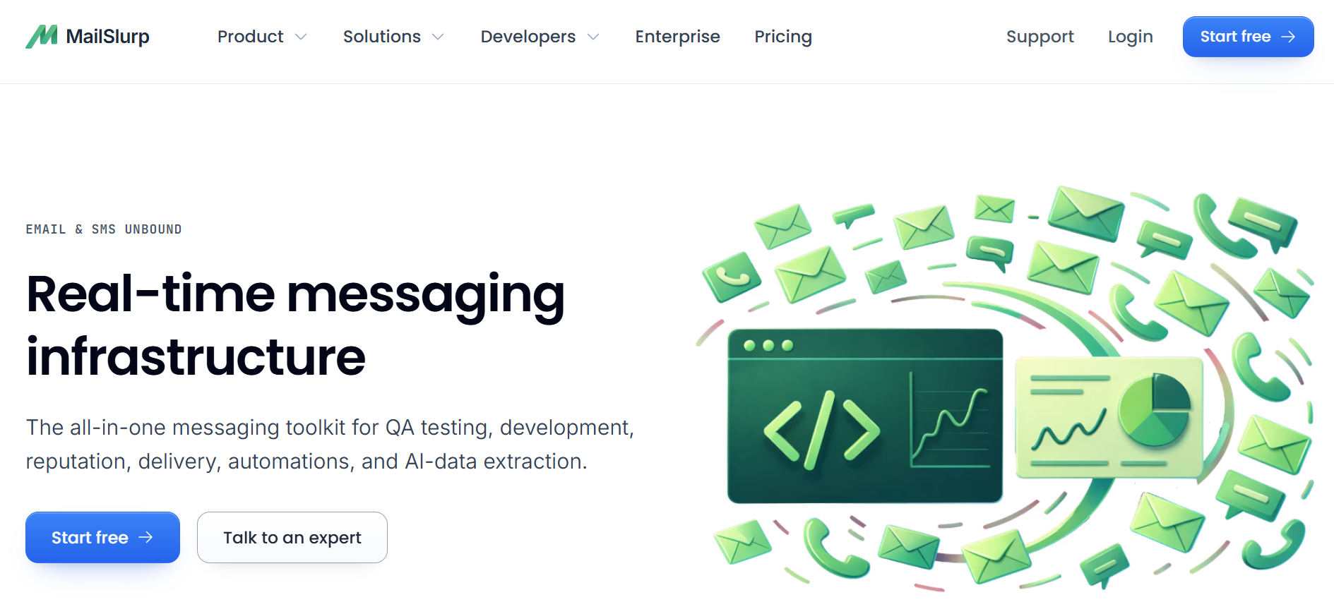 Testmail product screenshot