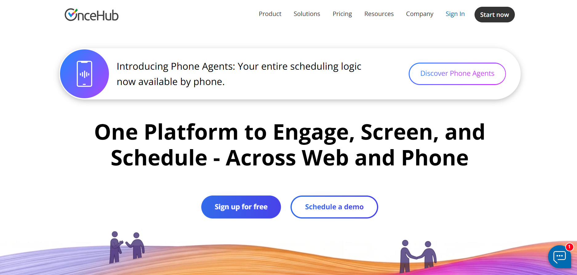 OnceHub product screenshot
