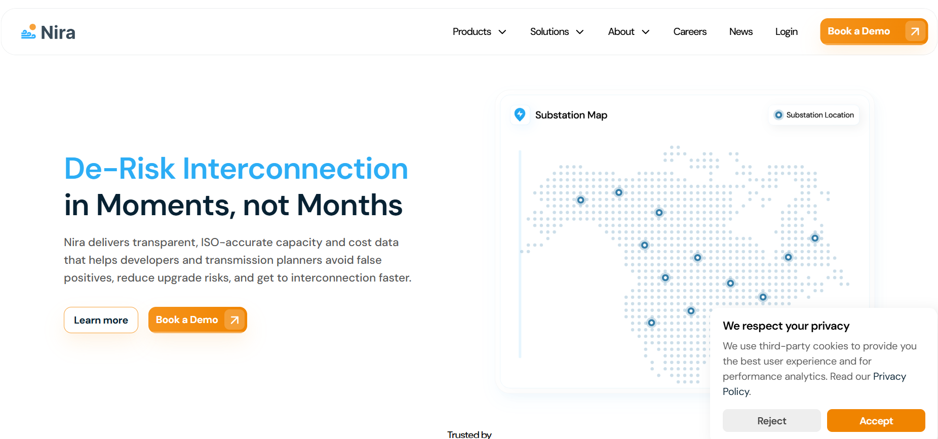 Nira Energy product screenshot