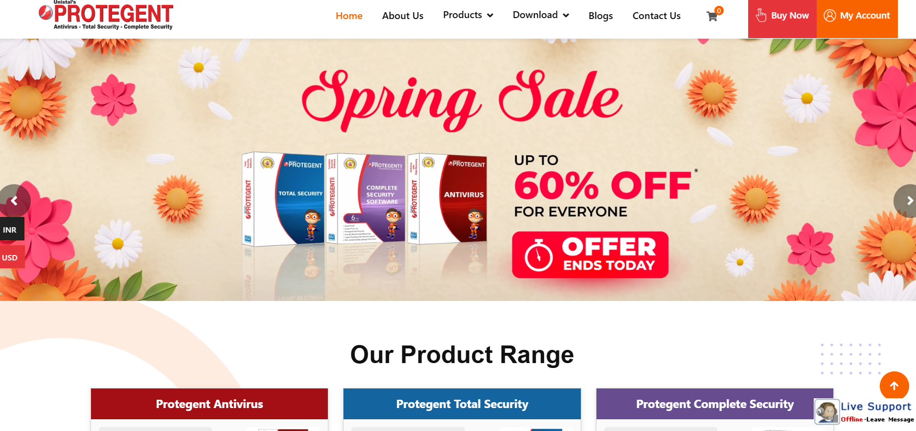 Protegent product screenshot