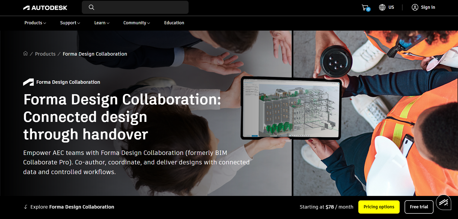 BIM Collaborate Pro (Autodesk) product screenshot