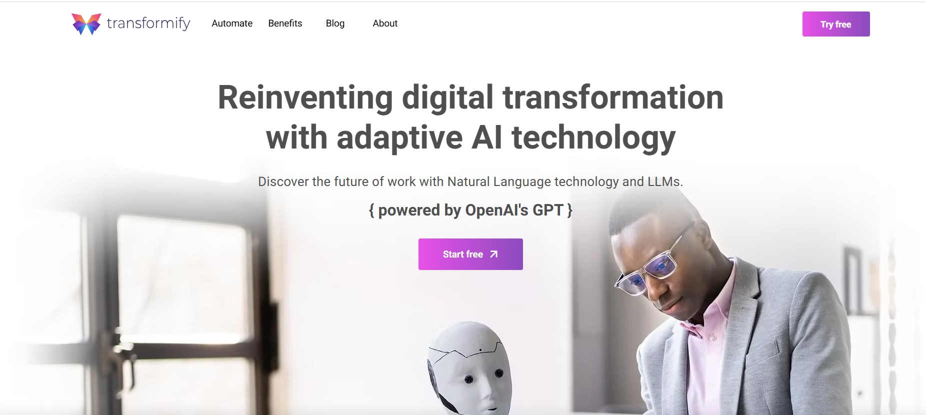 transformify product screenshot