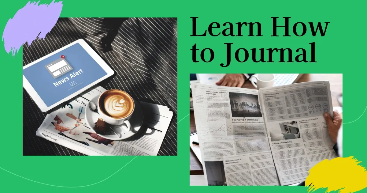 Art Of Journaling Learn About How To Journal