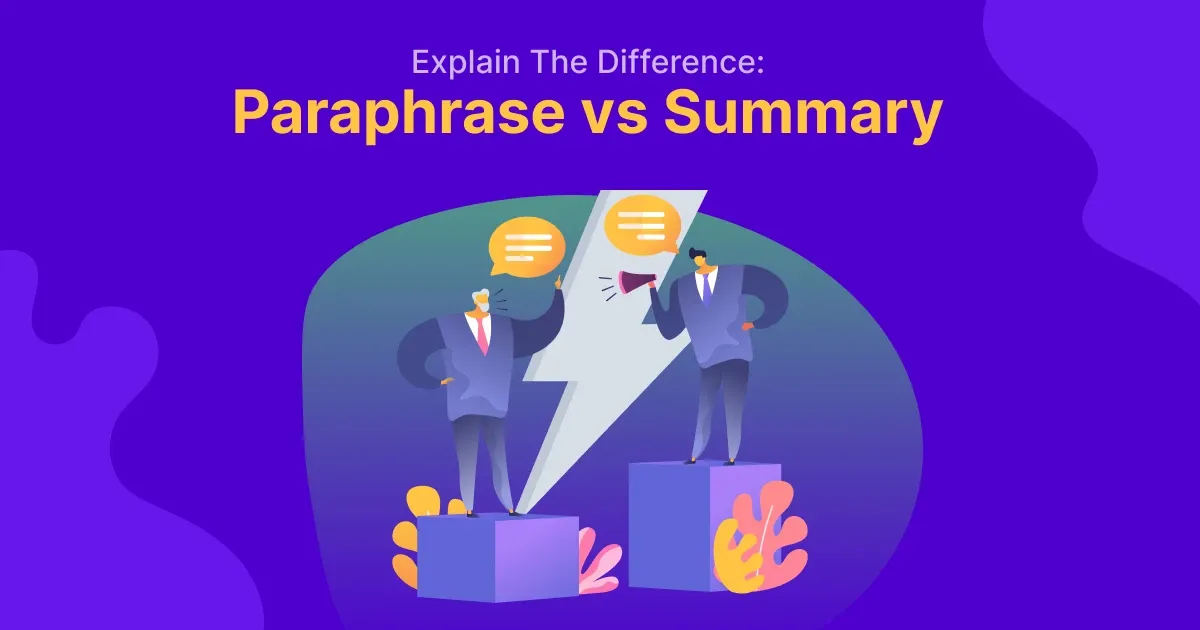 what is the significance of the paraphrasing