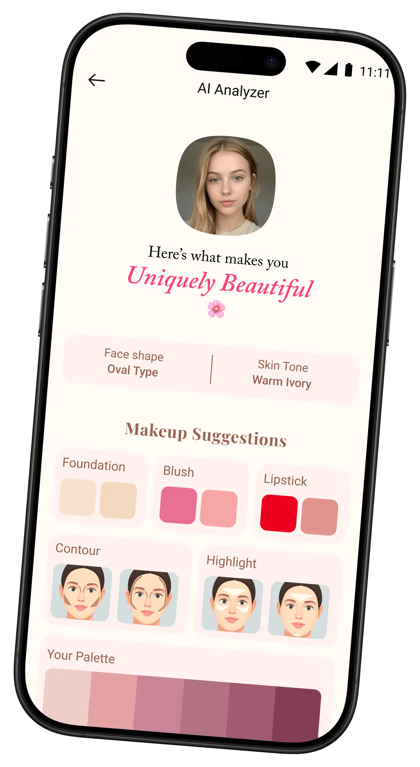 Personalized Beauty Reports With AI Analyser