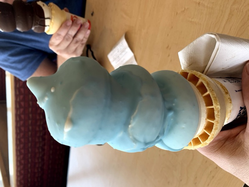 Sky Blue Soft Serve