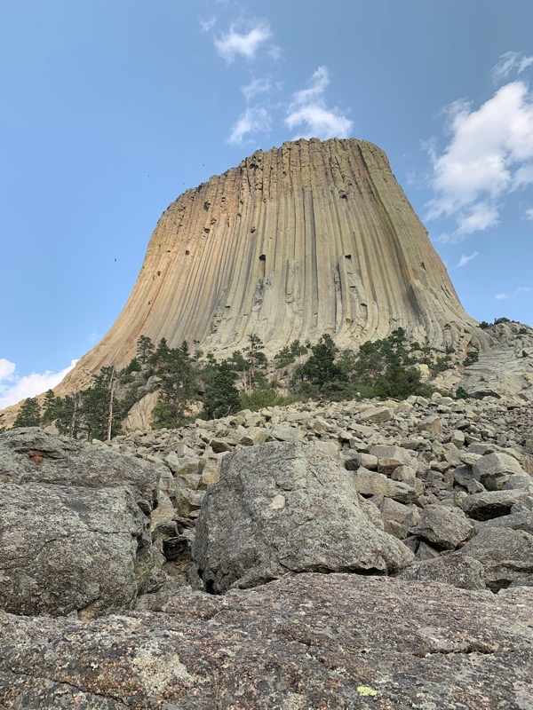 Alien rock formation