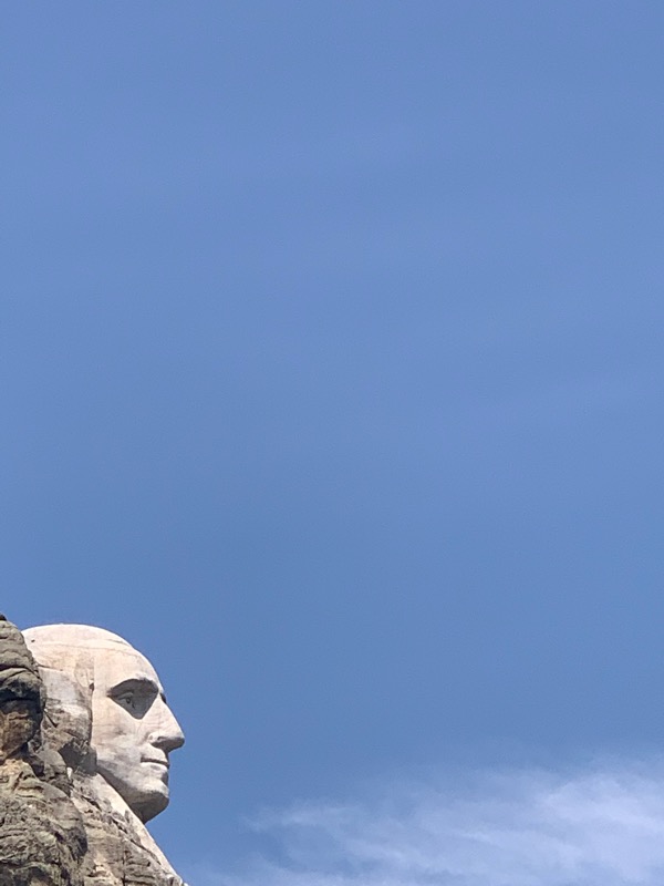 George looking majestic