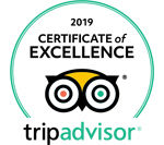 TripAdvisor Certificate of Excellence 2019 Award