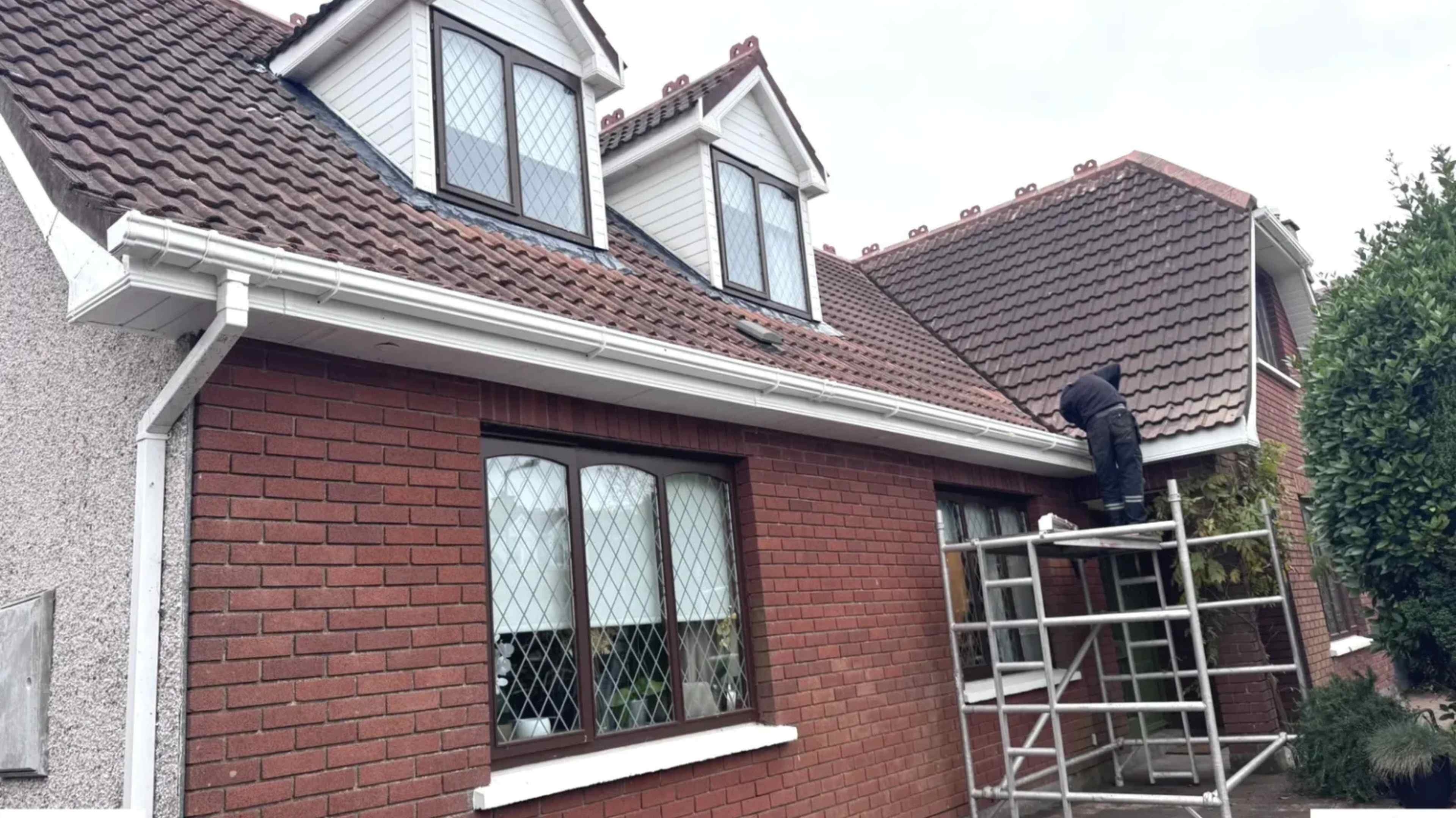 What safety standards does Keystone Roofing follow during projects?