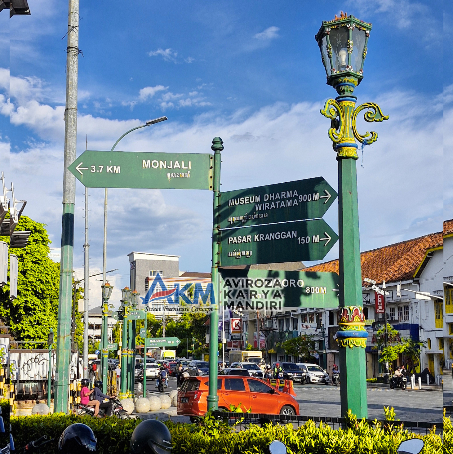 galeri Signage Tiang Penunjuk Arah