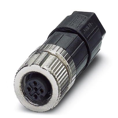 Phoenix Contact 1424655 Connector - SACC-M12FS-4PL M