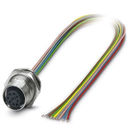 Phoenix Contact 1419690 Device connector, rear mounting - SACC-DSI-M12FS-8CON-M16/0,5