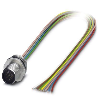 Phoenix Contact 1513774 Flush-type connector - SACC-E-M12MS-8CON-PG9/0,5