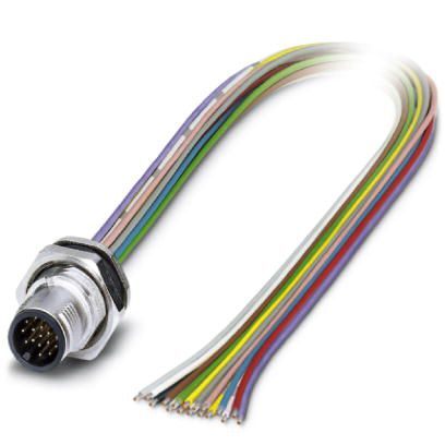 Phoenix Contact 1419726 Device connector, rear mounting - SACC-DSI-M12MS-17CON-M16/0,5
