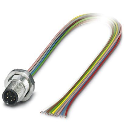 Phoenix Contact 1554694 Panel feed-through - SACC-DSI-M12MS-8CON-PG9/0,5 VA