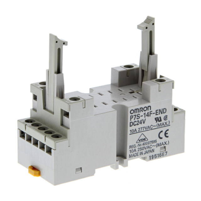 Omron P7S14PE Socket, back-connecting, PCB terminals, for G7S relay