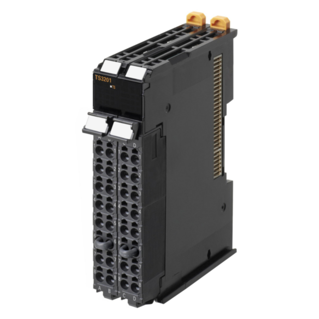 Omron NXTS3201 4 Temperature Sensor Inputs, Pt100 (3-wire), Pt1000, resolution 0.1 °C, 250 ms/Unit, screwless push-in connectors, 24 mm wide