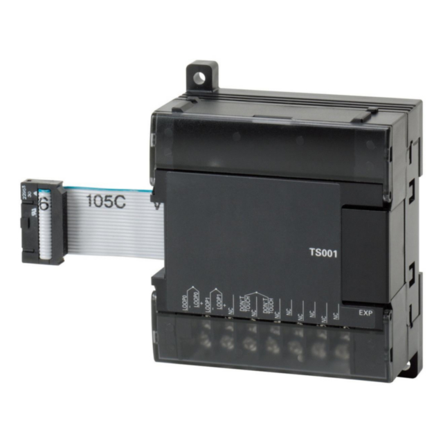 Omron CP1WTS002 I/O expansion unit, 4 x thermocouple inputs type J, K