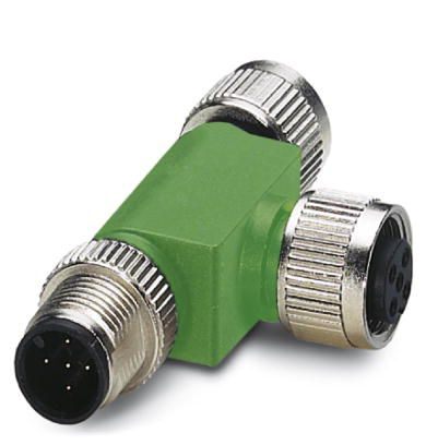 Phoenix Contact 1519723 T distributor - SAC-3P-M12T/2XM12 B PE