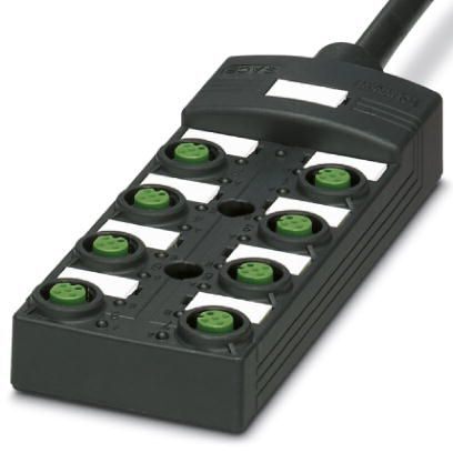 Phoenix Contact 1027000 Sensor/actuator box - SACB-8/16-L-20,0PUR SCO P