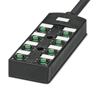 Phoenix Contact 1517181 Sensor/actuator box - SACB-8/16-L- 5,0PUR SCO