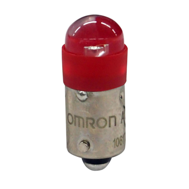Omron A22NZLRB Pushbutton accessory A22NZ, Red LED Lamp 12 VAC/DC