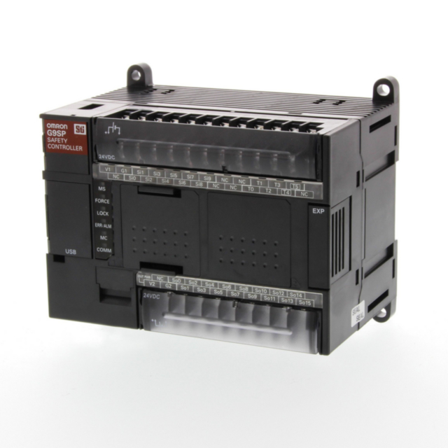 Omron G9SPN20S G9SP Standalone Safety controller, 20 safety input, 8 safety output, 6 test output. PNP