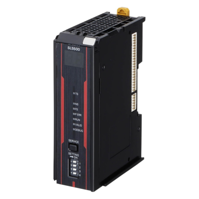 Omron NXSL5500 Safety controller, CIP-S and EtherCAT, 128 safety master connections, up to 1024 safety I/O, 2 MB memory capacity, SD Backup/Restore supported
