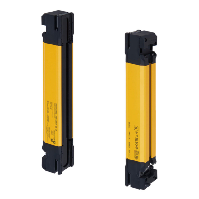 Omron F3SG4SRB032025 Safety Light Curtain, F3SG-SRB Standard, Type 4, 25 mm resolution, range 0.3 to 20.0 m, height 320 mm, PNP/NPN