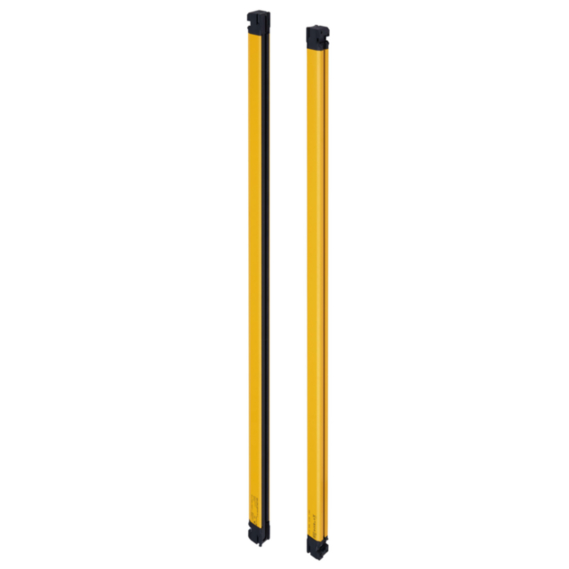 Omron F3SG4SRB160025 Safety Light Curtain, F3SG-SRB Standard, Type 4, 25 mm resolution, range 0.3 to 20.0 m, height 1600 mm, PNP/NPN