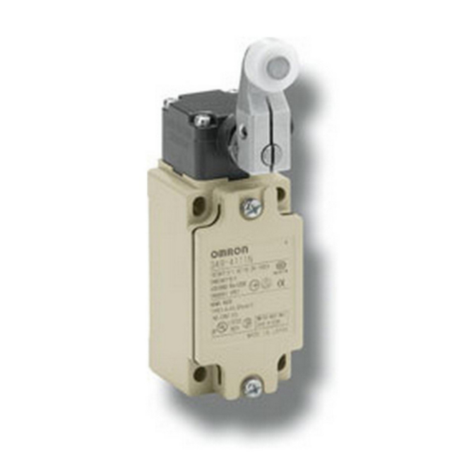 Omron D4B2A11N Limit switch, roller lever, DPDB 2-NC, slow action, 10 A
