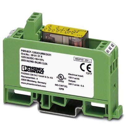Phoenix Contact 2981376 Coupling relay - PSR-SCF-120UC/URM/2X21