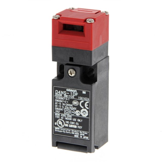 Omron D4NS2DF Safety interlock switch, 3NC, 10 A, single G1/2 conduit