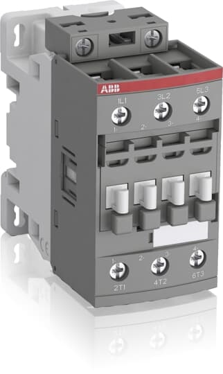 ABB AF38300011 The AF38-30-00-11 is a 3 pole - 690 V IEC or 600 UL contactor with screw terminals, controlling motors up to 18.5 kW / 400 V AC (AC-3) or 25 hp / 480 V UL and switching power circuits up to 50 A (AC-1) or 50 A UL general use. Thanks to the AF technology, the contactor has a wide control voltage range (24-60 V 50/60 Hz and 20-60 V DC), managing large control voltage variations, reducing panel energy consumptions and ensuring distinct operations in unstable networks. Furthermore, surge protection is built-in, offering a compact solution. AF contactors have a block type design, can be easily extended with add-on auxiliary contact blocks and an additional wide range of accessories.
